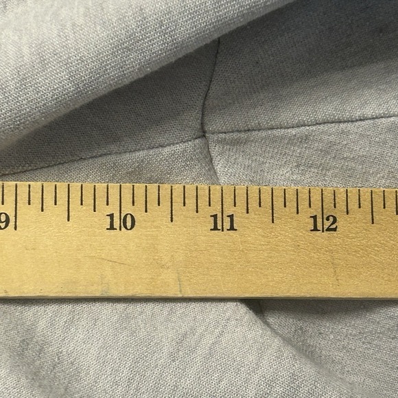 Gymshark Joggers Womens M Gray Fleece Sweatpants Drawstring Pockets Active *HOLE - Picture 16 of 16